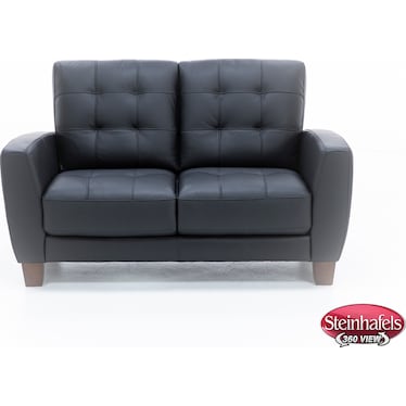 Hendrix Leather Loveseat