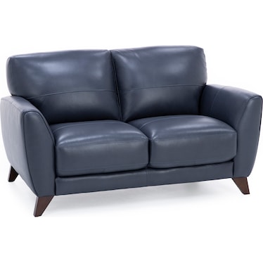 Paloma Leather Loveseat