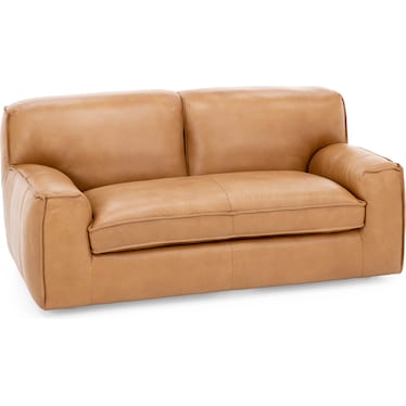 Cameron Leather Loveseat