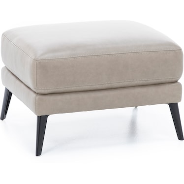 Houston Leather Ottoman