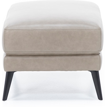 Houston Leather Ottoman