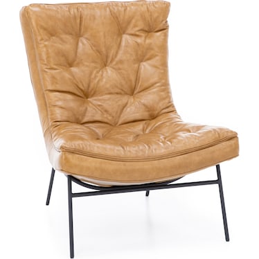 Dorn Leather Accent Chair