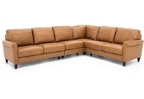 viol brown sta lth sectional zpkg  