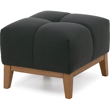 Rose Leather Ottoman