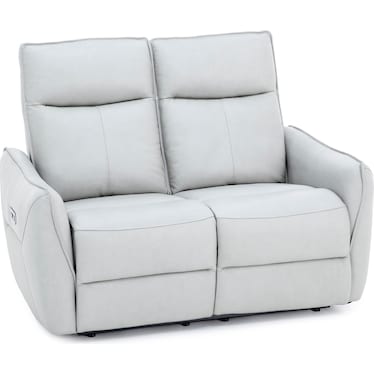 Huxley Leather Power Reclining Loveseat