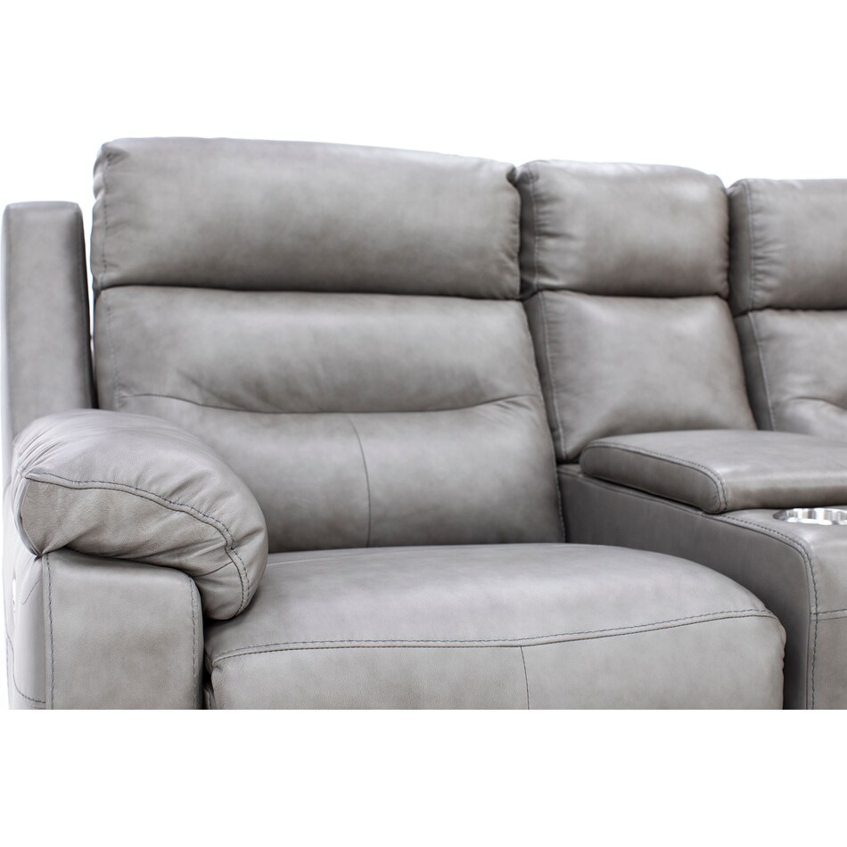 viol grey mtn lth sectional piece pkg  