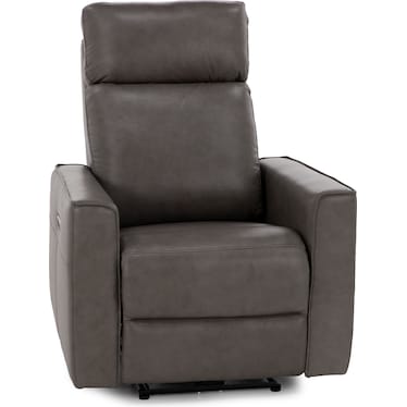 Flipper Leather Power Headrest Recliner