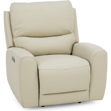 Fisher Leather Fully Loaded Recliner