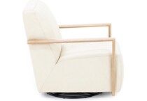 viol white swivel chair z  