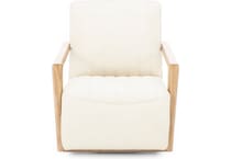 viol white swivel chair z  