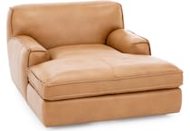 viol zen caramel chaise   stand alone z  