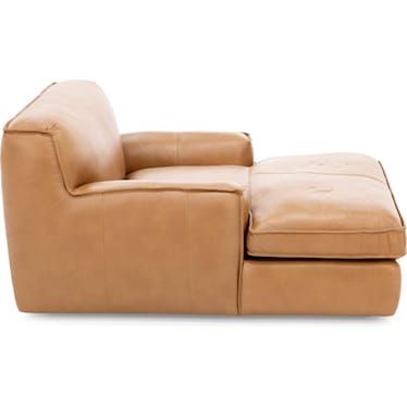 Cameron Leather Chaise