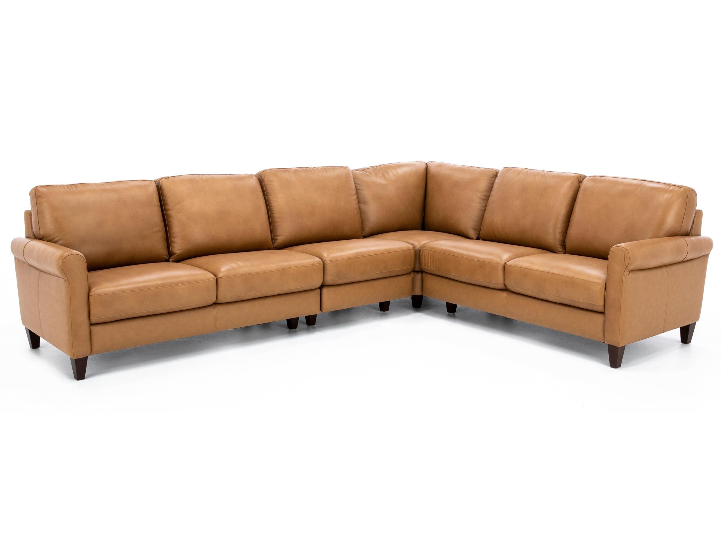 Violino leather store corner sofa