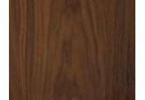 warm walnut finish and faux co swatch  