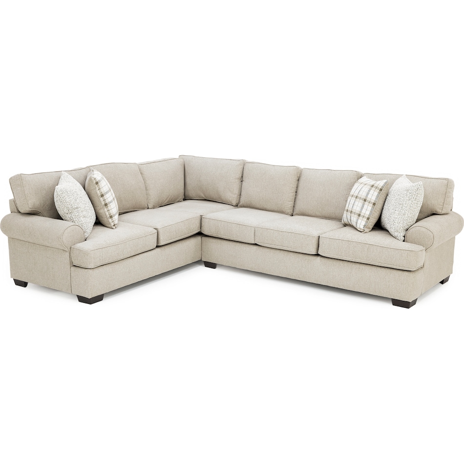 wash beige sta fab sectional pieces zpkg  