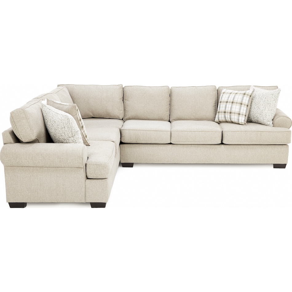 wash beige sta fab sectional pieces zpkg  