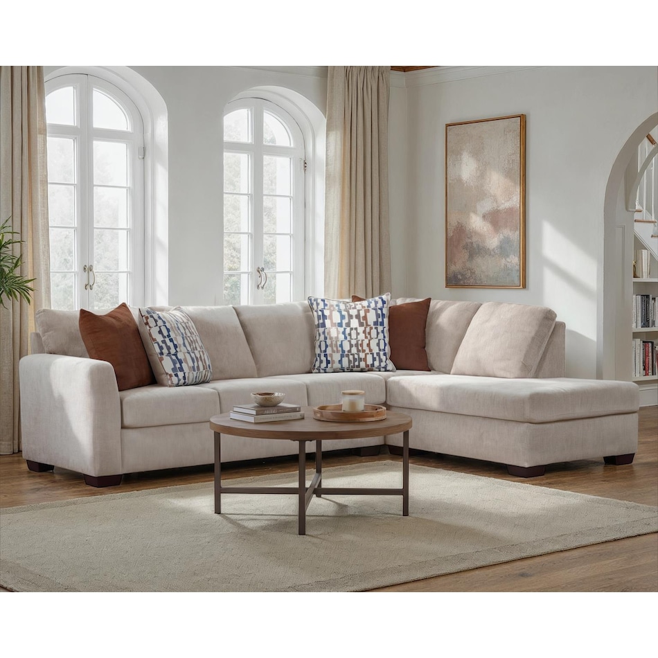 wash beige sta fab sectional pieces mpk  