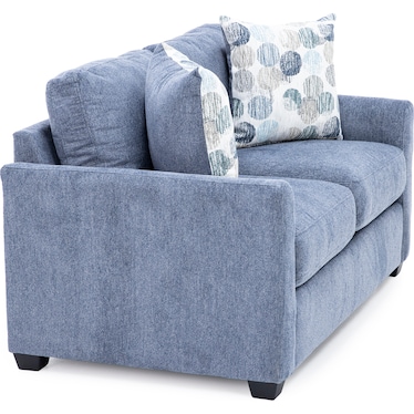 Ryder Loveseat in Navy
