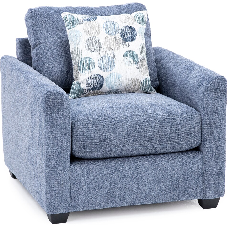 wash blue chair z  