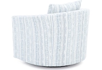wash blue swivel chair z  