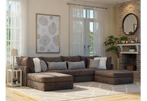 wash brown sta fab sectional pieces mpk  
