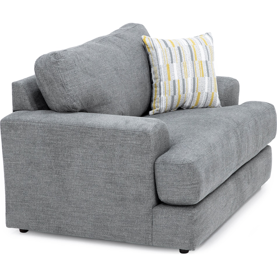 wash grey chair and a half z  