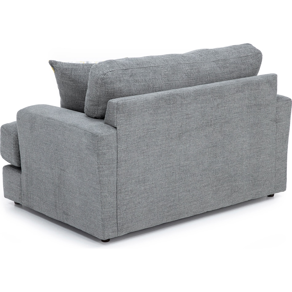 wash grey chair and a half z  
