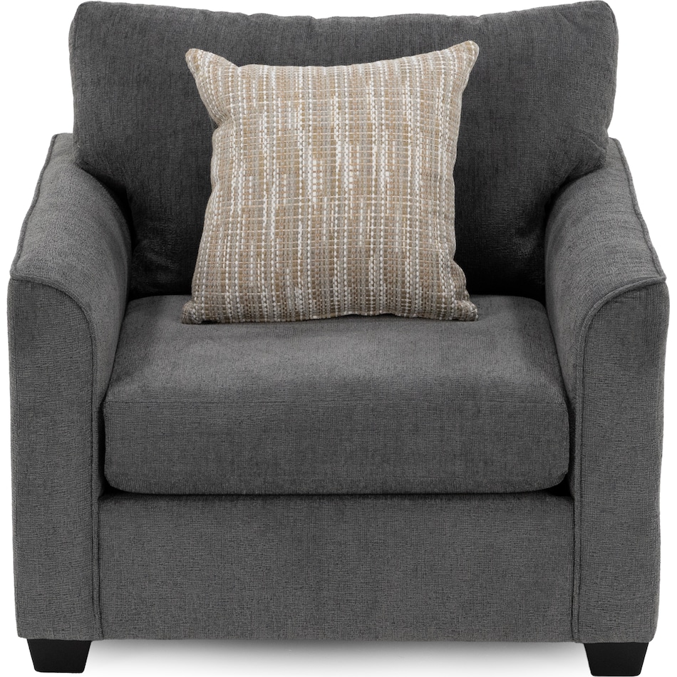 wash grey chair   