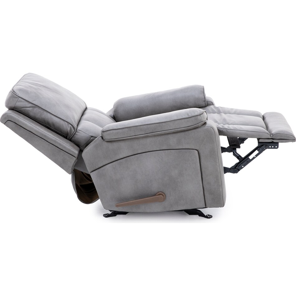 wash grey recliner   