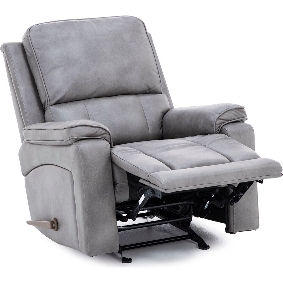 wash grey recliner   