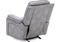 wash grey recliner   