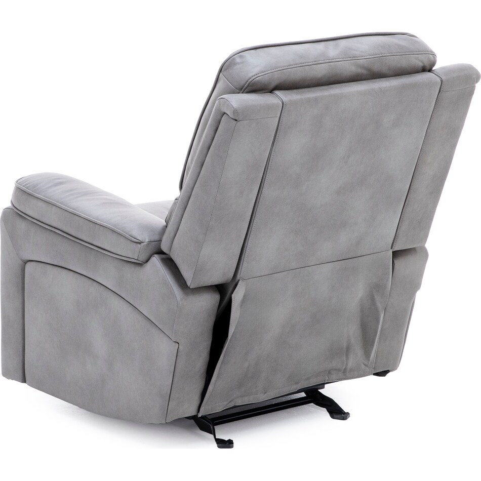 wash grey recliner   