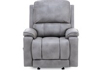 wash grey recliner   