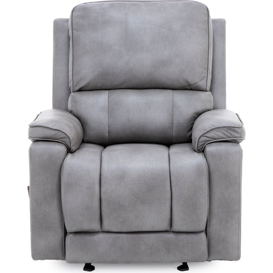 wash grey recliner   