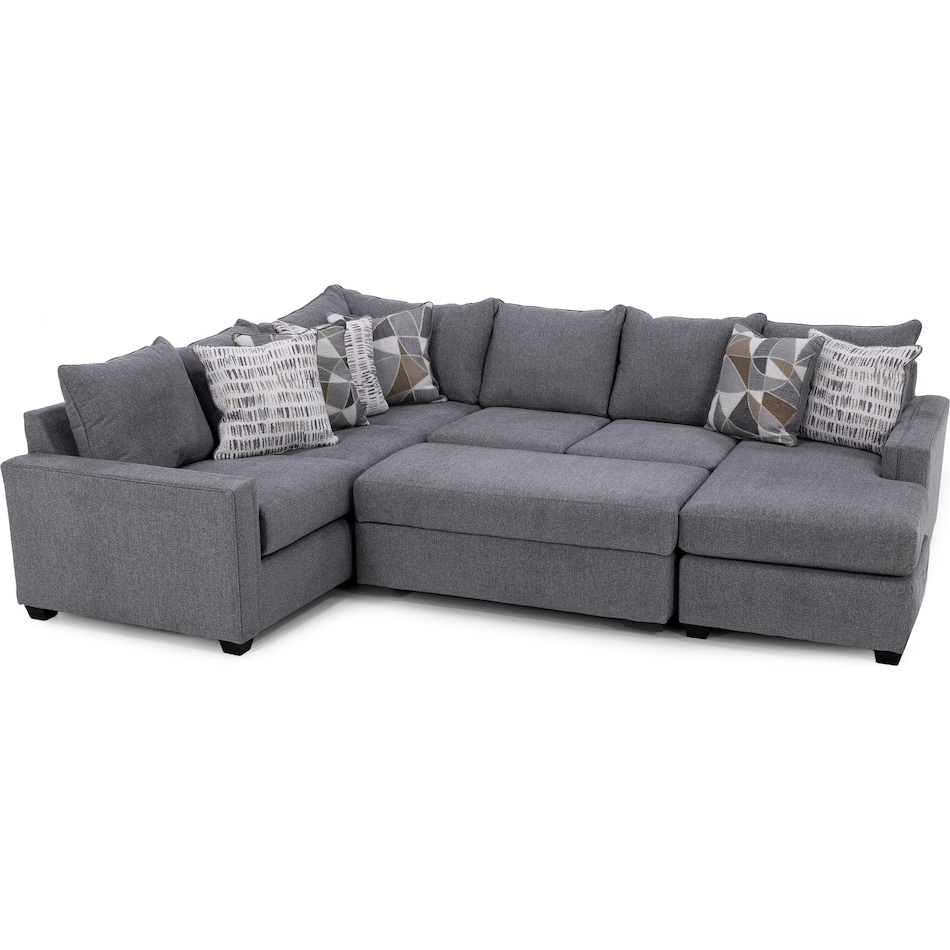wash grey sta fab sectional pieces pkg  