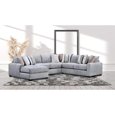 Dahlia 3-Pc. Sectional