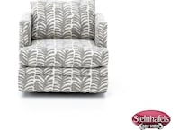wash grey swivel chair  image   