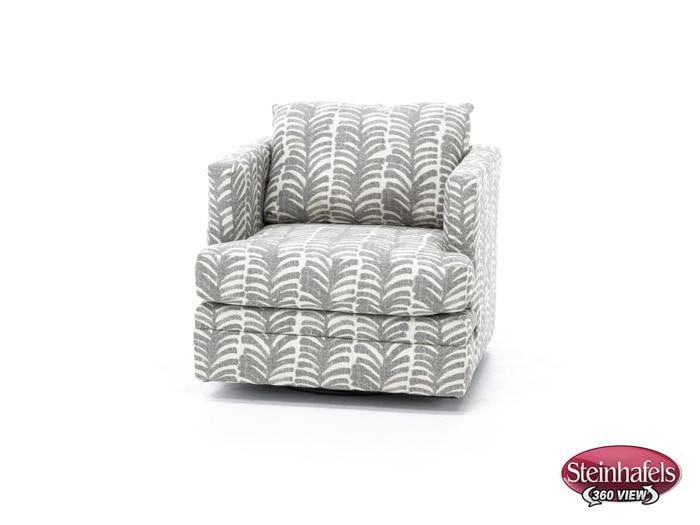 wash grey swivel chair  image   