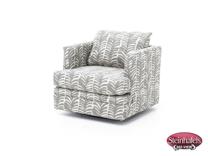 wash grey swivel chair  image   