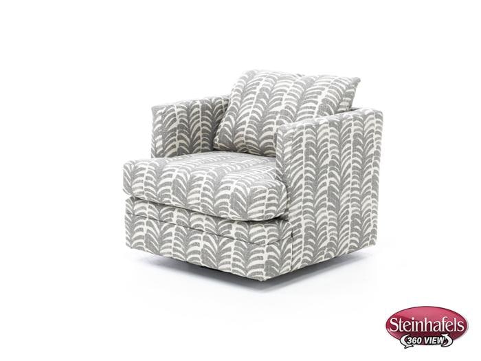 wash grey swivel chair  image   