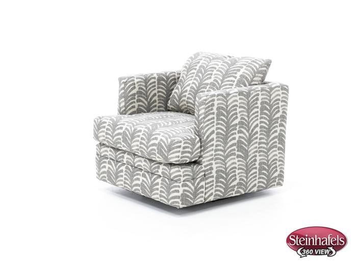 wash grey swivel chair  image   