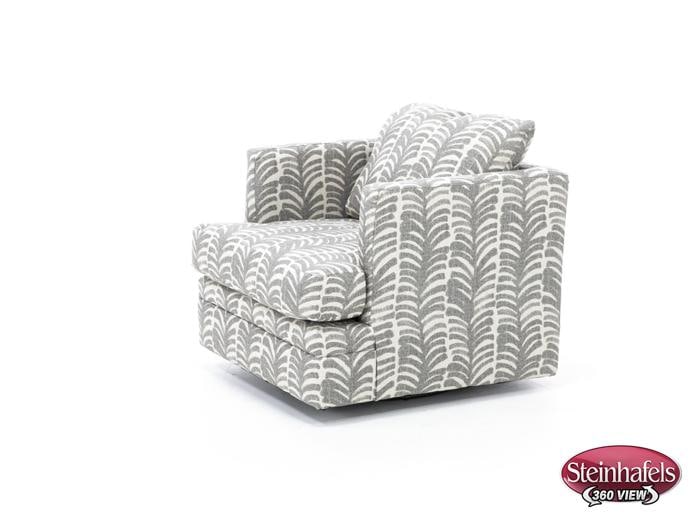 wash grey swivel chair  image   