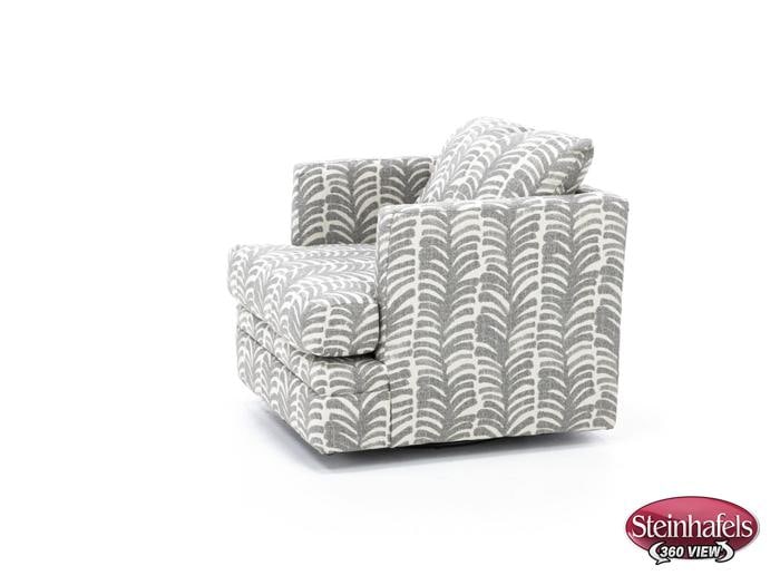 wash grey swivel chair  image   