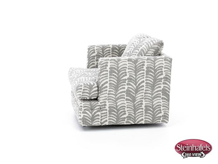 wash grey swivel chair  image   