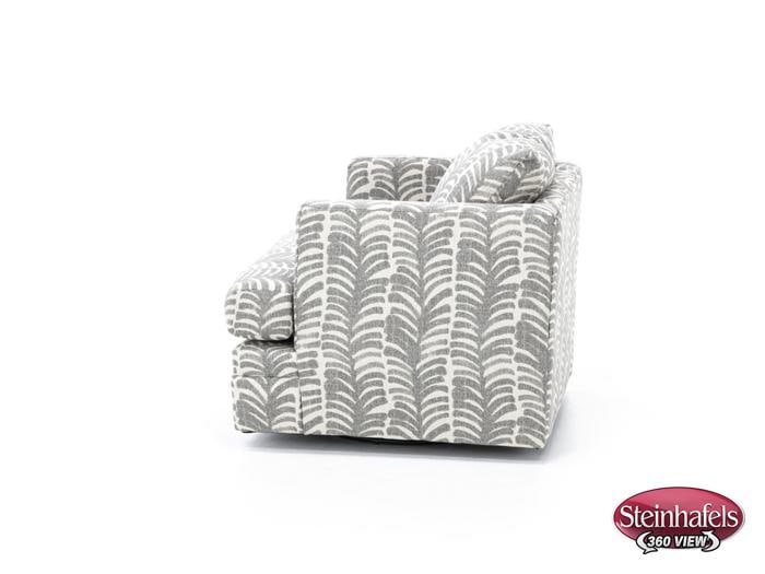 wash grey swivel chair  image   