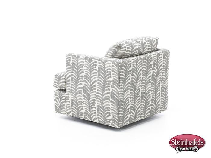 wash grey swivel chair  image   