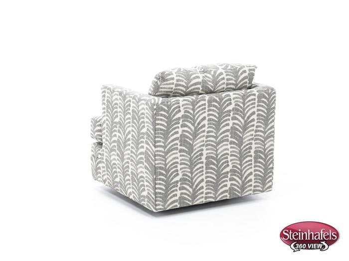 wash grey swivel chair  image   