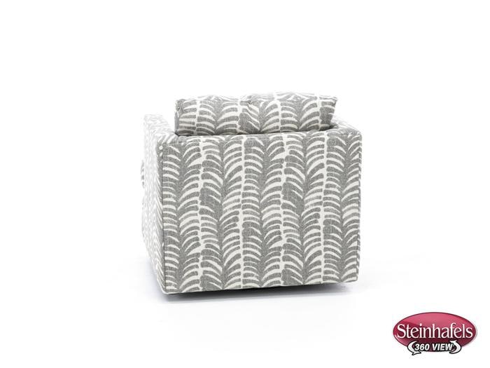 wash grey swivel chair  image   