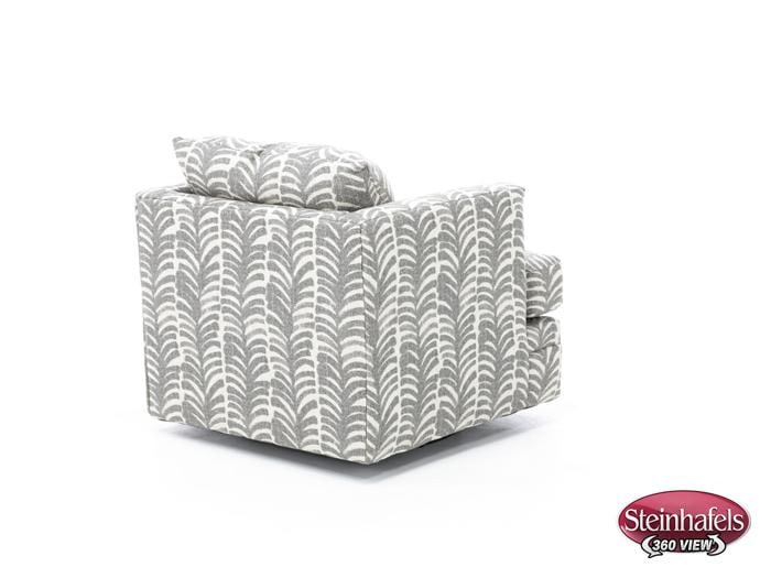 wash grey swivel chair  image   