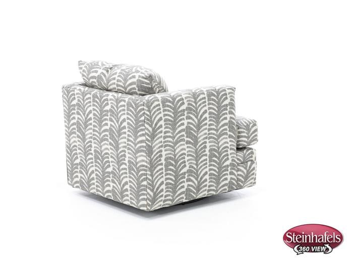 wash grey swivel chair  image   